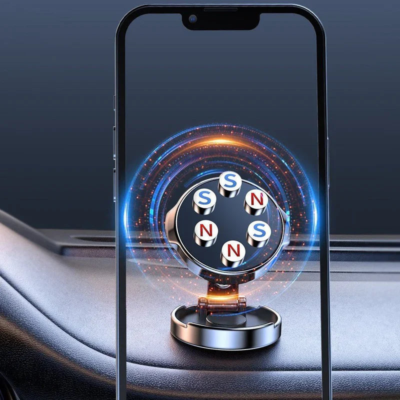 Magnetic Suction Folding Phone Holder حامل هاتف مغناطيسي قابل للطي